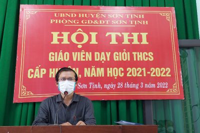 Hội thi Giáo viên dạy giỏi cấp huyện, năm học 2021 – 2022