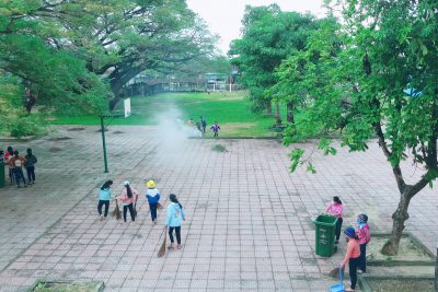 Công tác chuẩn bị đón xuân Nhâm Dần và học sinh trở lại trường.