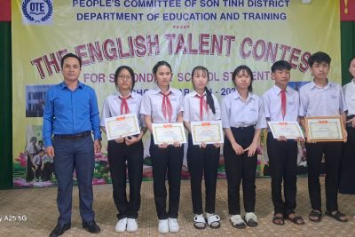 Hội thi Olympic tiếng Anh dành cho học sinh THCS năm học 2024 – 2025
